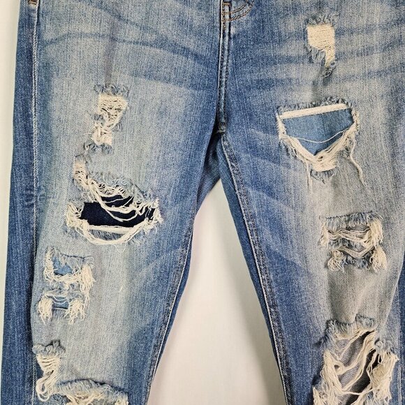 KanCan Signature Kurvy Ultra High Ankle Jean Arya Wash 27 VBK1750A - Picture 4 of 13